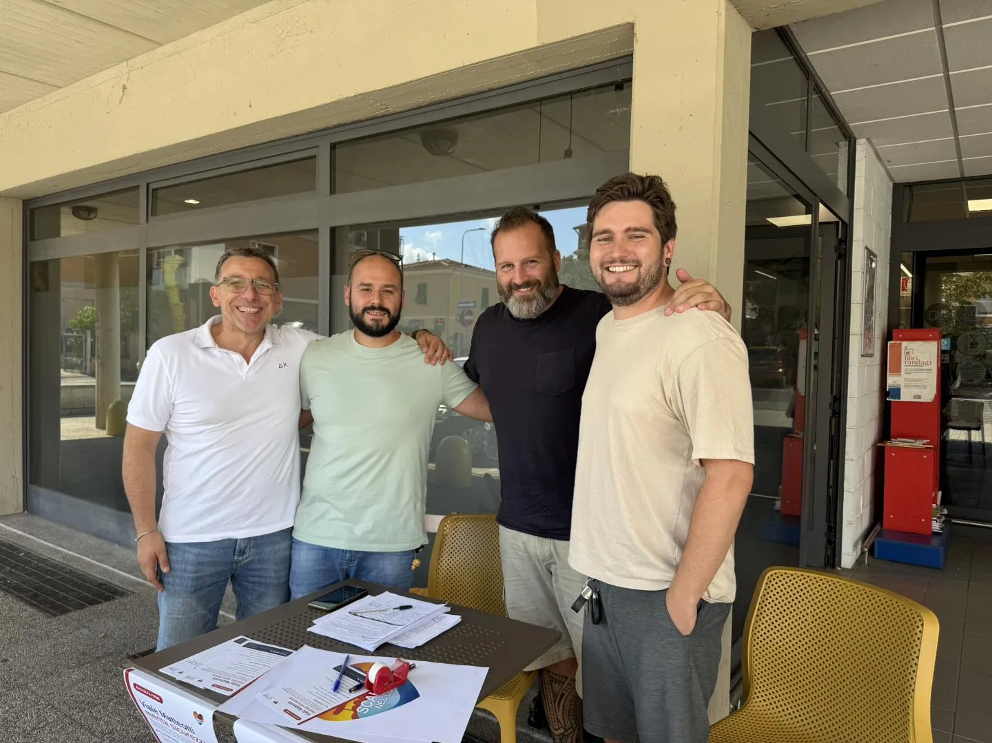 Marco Vichi, Luca Niccolini, Roberto Maestrini e Maciej Vella